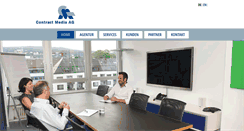 Desktop Screenshot of contractmedia.ch